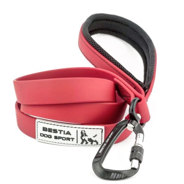 bestia-dog-sport-tactical-leash-red-717565.jpg BESTIA raudonas taktinis sportinis pavadėlis