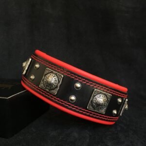 the-eros-collar-25-inch-wide-black-red-821538.jpg BESTIA Eros odinis antkaklis – Black/Red, 6,3 cm
