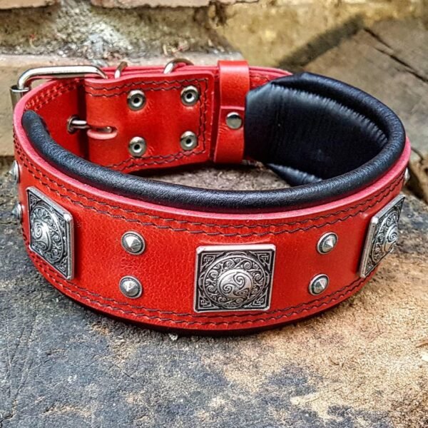the-eros-collar-25-inch-wide-red-112658.jpg Eros – dviejų kniedžių dizainas (Red)