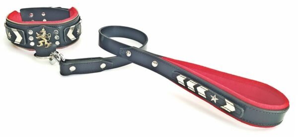 the-unique-general-leather-dog-collar-for-big-dogs-263221.jpg General – viršuje montuotas 40 mm D-žiedas